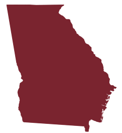 Silhouette of the State of Georgia